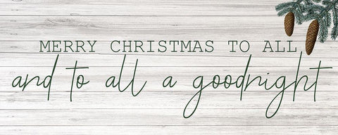 Farmhouse Christmas 5 Black Ornate Wood Framed Art Print with Double Matting by Kimberly, Allen