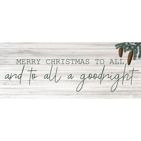 Farmhouse Christmas 5 Black Modern Wood Framed Art Print by Kimberly, Allen