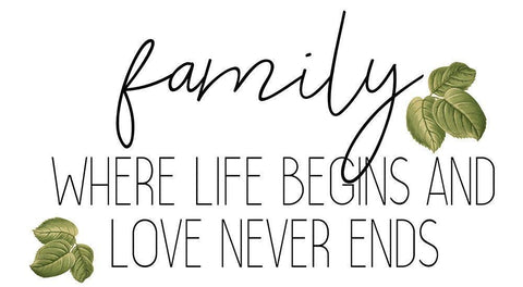 Family Gathers 8 White Modern Wood Framed Art Print with Double Matting by Kimberly, Allen