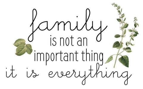 Family Gathers 9 Black Ornate Wood Framed Art Print with Double Matting by Kimberly, Allen