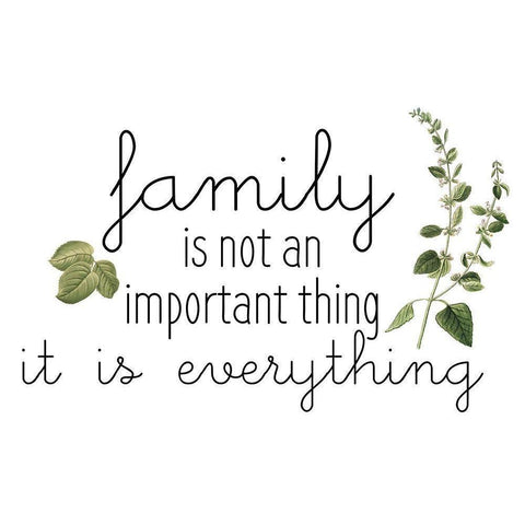 Family Gathers 9 Black Modern Wood Framed Art Print by Kimberly, Allen