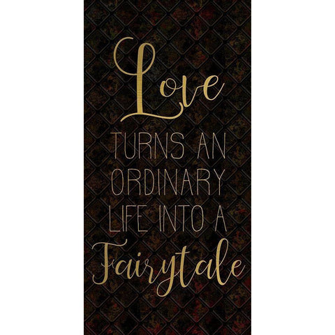 My Heart 2 Black Modern Wood Framed Art Print with Double Matting by Kimberly, Allen
