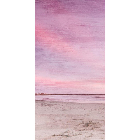 Beach Daze 2 Black Modern Wood Framed Art Print with Double Matting by Kimberly, Allen