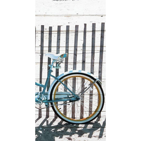 Beach Ready 6 Black Modern Wood Framed Art Print with Double Matting by Kimberly, Allen