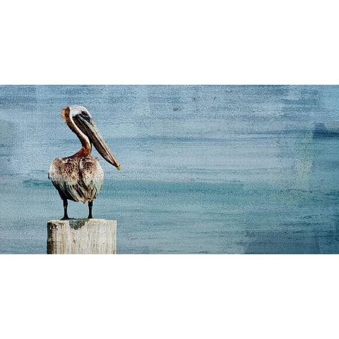Watch Out Gold Ornate Wood Framed Art Print with Double Matting by Kimberly, Allen