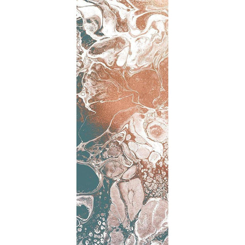 Bubble 2 Gold Ornate Wood Framed Art Print with Double Matting by Kimberly, Allen