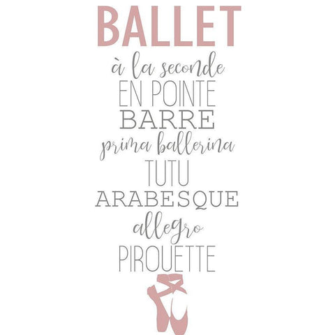 Ballet Subway White Modern Wood Framed Art Print by Kimberly, Allen