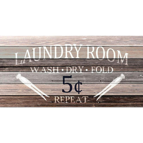 Wash Dry Fold Black Modern Wood Framed Art Print with Double Matting by Kimberly, Allen