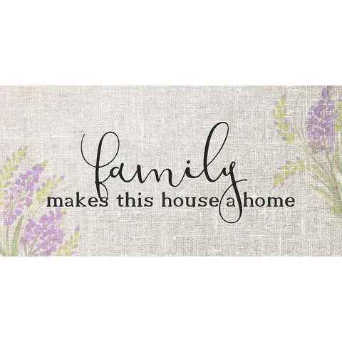 Makes this House Black Modern Wood Framed Art Print with Double Matting by Kimberly, Allen