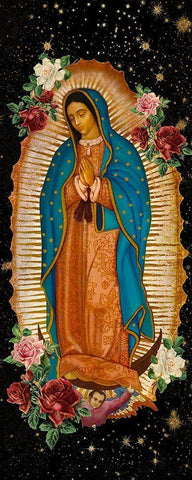 Dios es Bueno 1 Black Ornate Wood Framed Art Print with Double Matting by Allen, Kimberly