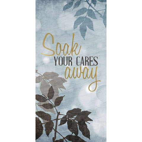 At the Spa 5 Gold Ornate Wood Framed Art Print with Double Matting by Allen, Kimberly