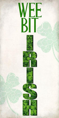 Wee Bit White Modern Wood Framed Art Print with Double Matting by Allen, Kimberly