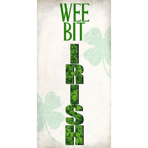 Wee Bit Black Modern Wood Framed Art Print by Allen, Kimberly