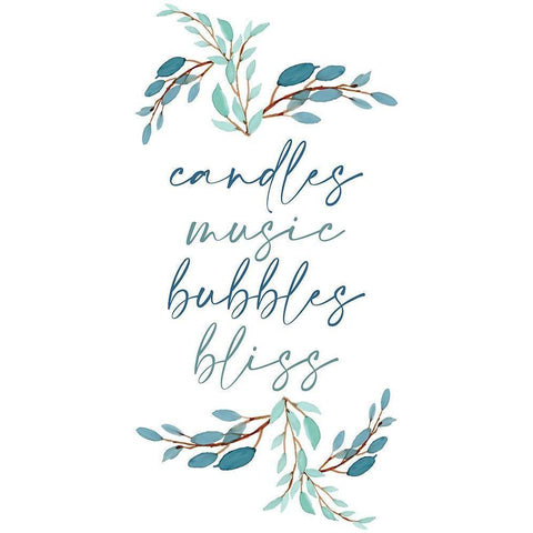 French Blue 6 Gold Ornate Wood Framed Art Print with Double Matting by Allen, Kimberly