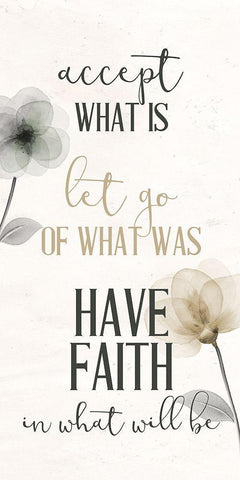 Open Bloom 3 White Modern Wood Framed Art Print with Double Matting by Allen, Kimberly