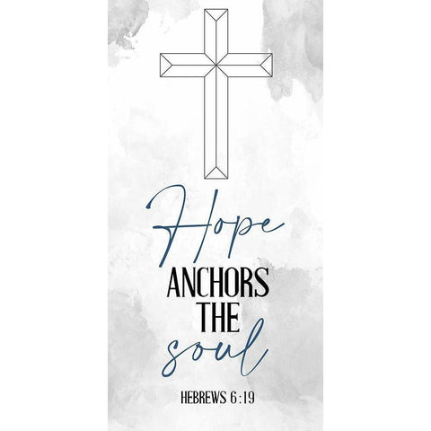 Faith Hope 2 Gold Ornate Wood Framed Art Print with Double Matting by Allen, Kimberly