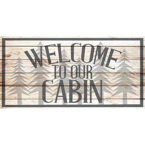 Lake House 9 Black Modern Wood Framed Art Print with Double Matting by Allen, Kimberly