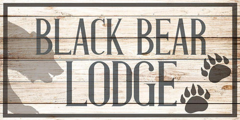 Lake House 10 Black Ornate Wood Framed Art Print with Double Matting by Allen, Kimberly