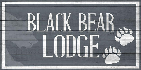 Lake House 10 White Modern Wood Framed Art Print with Double Matting by Allen, Kimberly