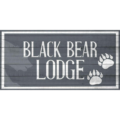 Lake House 10 Black Modern Wood Framed Art Print with Double Matting by Allen, Kimberly