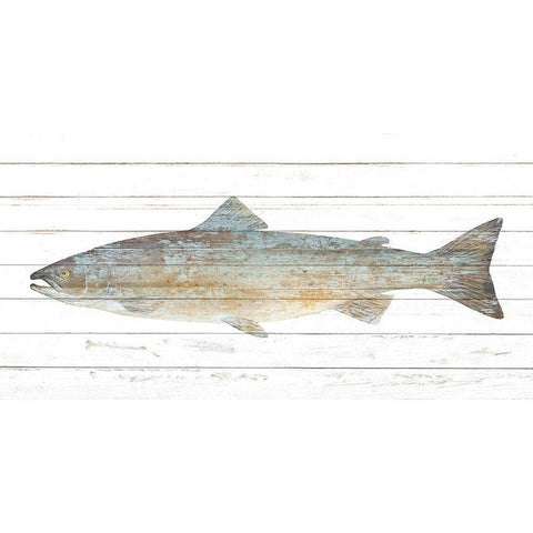 Trout 1 Black Modern Wood Framed Art Print by Allen, Kimberly