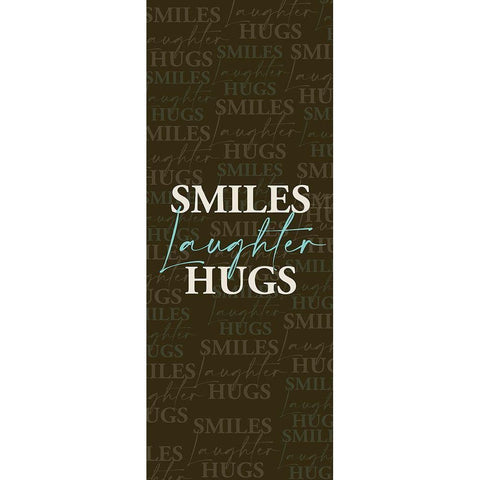 Smiles Gold Ornate Wood Framed Art Print with Double Matting by Allen, Kimberly