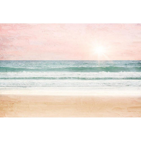 Sunset Black Modern Wood Framed Art Print by Allen, Kimberly
