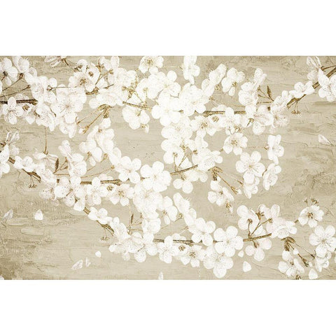 Magnolias Black Modern Wood Framed Art Print by Allen, Kimberly