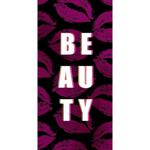 Beauty White Modern Wood Framed Art Print by Allen, Kimberly