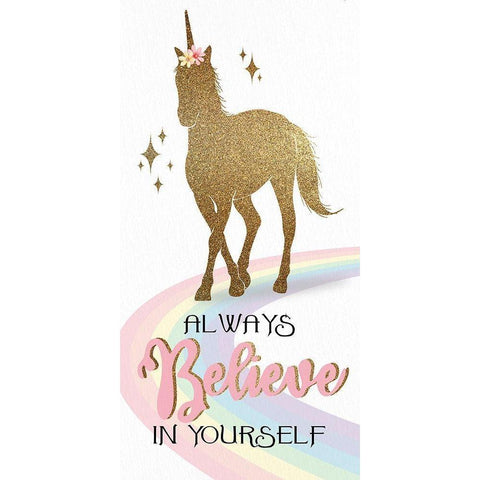 You are Magic 2 White Modern Wood Framed Art Print by Allen, Kimberly