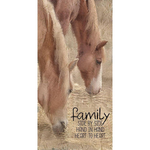 Side by Side Black Modern Wood Framed Art Print by Allen, Kimberly