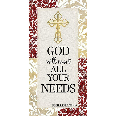 Your Needs 1 White Modern Wood Framed Art Print by Allen, Kimberly