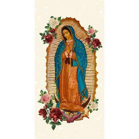 Pray 7 V2 White Modern Wood Framed Art Print by Allen, Kimberly