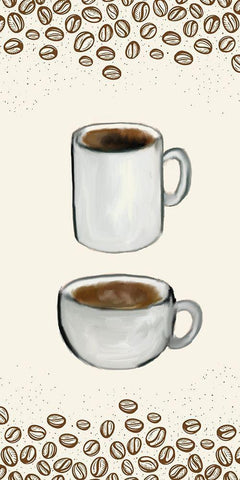 Rise 1 Black Ornate Wood Framed Art Print with Double Matting by Allen, Kimberly