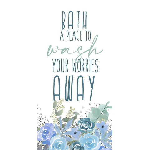 A Place 1 White Modern Wood Framed Art Print by Allen, Kimberly