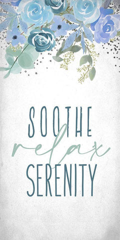 A Place 6 V2 White Modern Wood Framed Art Print with Double Matting by Allen, Kimberly