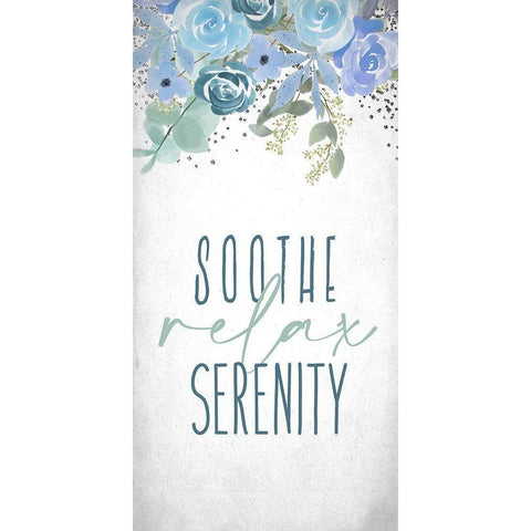 A Place 6 V2 Black Modern Wood Framed Art Print with Double Matting by Allen, Kimberly