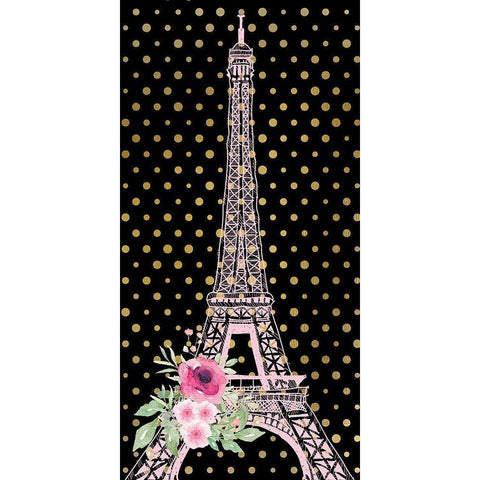 Paris 1 White Modern Wood Framed Art Print by Allen, Kimberly