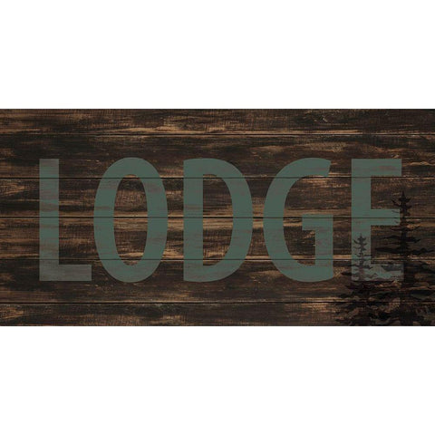 Lake Lodge 2 White Modern Wood Framed Art Print by Allen, Kimberly