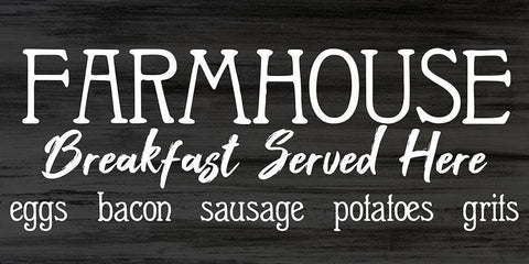 Farmhouse Black Ornate Wood Framed Art Print with Double Matting by Allen, Kimberly