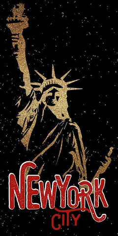 From NY 1 White Modern Wood Framed Art Print with Double Matting by Allen, Kimberly