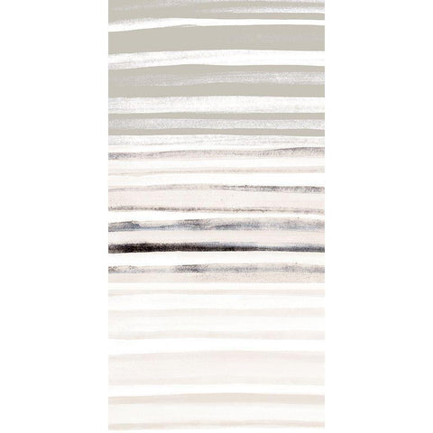 Panel Layered 1 Black Modern Wood Framed Art Print with Double Matting by Allen, Kimberly