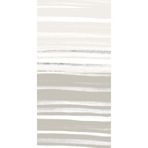Panel Layered 2 White Modern Wood Framed Art Print by Allen, Kimberly