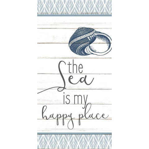 Relax and Sail 6 Black Modern Wood Framed Art Print with Double Matting by Allen, Kimberly