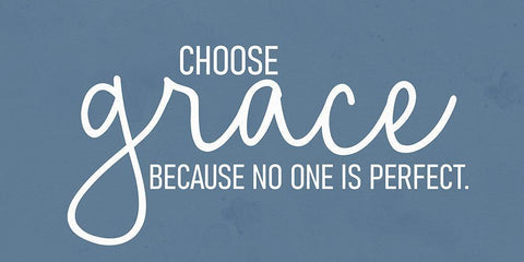 Choose Grace White Modern Wood Framed Art Print with Double Matting by Allen, Kimberly