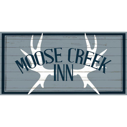 To the Lodge 3 White Modern Wood Framed Art Print by Allen, Kimberly