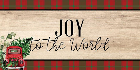 Joy Black Ornate Wood Framed Art Print with Double Matting by Allen, Kimberly