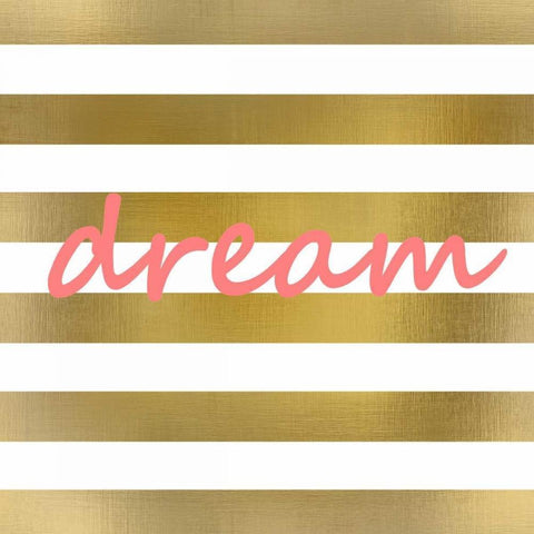 Pink And Gold Dream Black Modern Wood Framed Art Print by Allen, Kimberly