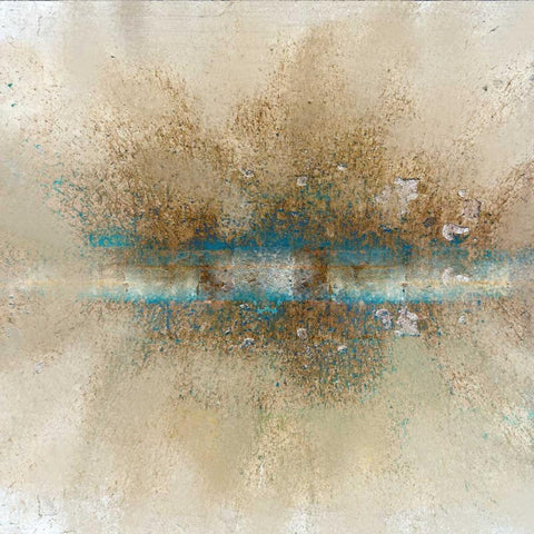 Burst 1 Black Modern Wood Framed Art Print by Allen, Kimberly
