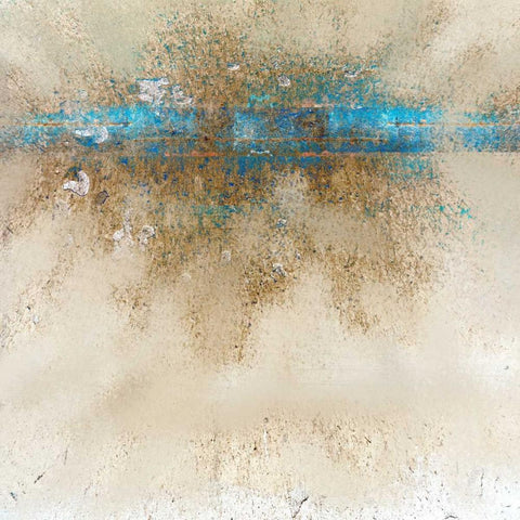 Burst 2 White Modern Wood Framed Art Print with Double Matting by Allen, Kimberly